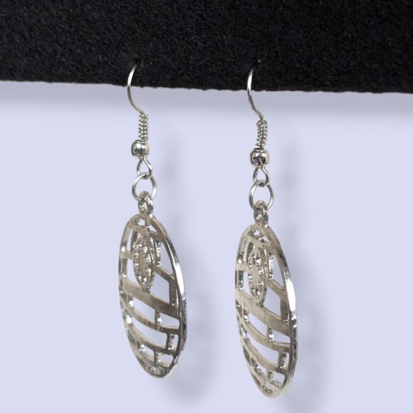 (2/$20) Star Wars Death Star Cut Out Earrings - Picture 2 of 5